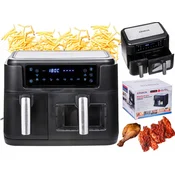 shumee Cvrtnik na vroč zrak 2 košari 8 l/2500 W