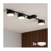 Brilagi - LED RGB prigušiva spot svetiljka MONO 3xGX53/14W/230V Wi-Fi Tuya crna
