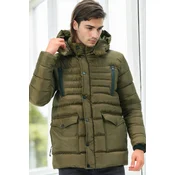 M8657 DEWBERRY MENS COAT-KHAKI-1
