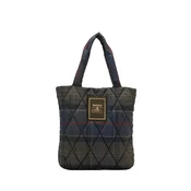 Barbour Nakupovalna torba Arlene mornarska/siva/oliva/rubin rdeča