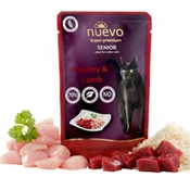 Nuevo Senior sos za macke Živina, Jagnjetina i Pirinac 85 g