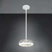 Trio Lighting LED viseča svetilka Tarsia, bela mat, O 40 cm, steklo - Dnevna soba/jedilnica - Sodobni - bel mat