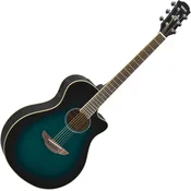 Yamaha APX600 Oriental Blue Burst Elektroakustična jumbo (Kot novo)