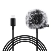 Puluz Vtič za mikrofon Puluz PU425 1,5 m USB-C / Type-C