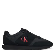 Superge Calvin Klein Retro Runner Band Lth-Su HM0HM02212 Črna