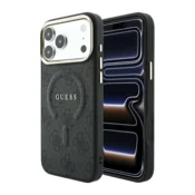 Maska Guess 4G Embossed Classic MagSafe za Samsung iPhone 17 Pro/ 18 Pro crna
