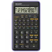 Sharp EL501TVL tehnični kalkulator, vijolična-črna