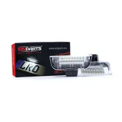 LED luč na vratih, LED luč na vratih 6000K hladno bela za Porsche Cayenne Seat Alhambra Skoda Superb VW Eos Golf Jetta Passat Sharan