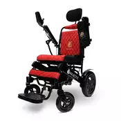 COMFY Električni invalidski voziček ComfyGO Majestic IQ 9000 - Samodejni naklon Barva Črna Blazina in naslonjalo Rdeča Širina sedežne površine 45 cm, (5000178229)