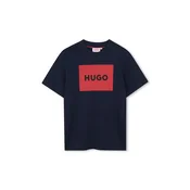Otroška bombažna kratka majica HUGO