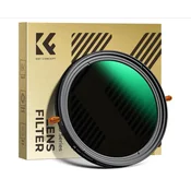 K&F 58MM, D Series,multifunctional Variable/Fader ND 2~32 filter, HD, Waterproof, Anti Scratch, Gree
