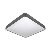 LED stropna svetilka s senzorjem WILTON LED/24W/230V 4000K 33x33 cm antracit