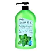 Gel za prhanje in šampon 2v1 z oljem medene rose Naturaphy 1000ml 30109