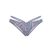 LSCN by LASCANA Bikini hlačke Lisa golobje modra/svetlo modra/marelica/svetlo roza