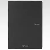 Bilježnica Fabriano Ecoqua original A4 90g 40L kocke nero 19210208