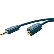 clicktronic Avdio priključni kabel Clicktronic [1x cinch vtič 3.5 mm - 1x Klinkenbuchse 3.5 mm] 1.50 m moder pozlačen vtični kontakt
