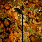 Luceplan LED-luč Flia, 120 cm visoka, črna, plastika - Dizajn - črna mat