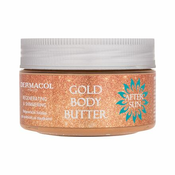Dermacol After Sun Gold Body Butter svjetlucavi regenerirajuci maslac za tijelo 200 ml