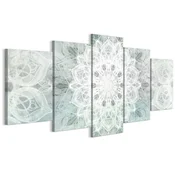 shumee Slika na italijanskem platnu 100 x 50 cm pentaptih - boho stil - ozadja in vzorci Slika na italijanskem platnu 150 x 75 cm pentaptih - boho stil - ozadja in vzorci