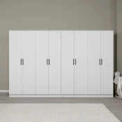 HANAH HOME Ormar bele boje Kardelen 1600 128