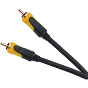 CABLETECH Cinch vrvica 1xM./1xM. 1.5m, RUMENA, (20811816)
