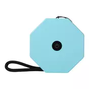 Belo-turkizna prenosljiva svetlobna dekoracija na USB o 8 cm Twist – Gingko