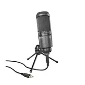 Audio-Technica AT2020USB + mikrofon