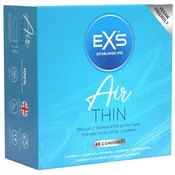 EXS Air Thin Ultra-Light Barrier 48-Pack - Anatomical Shape, Latex EXS015A
