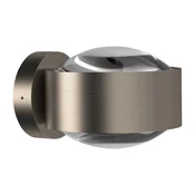 Top Light Puk Maxx Wall, LED, prozorne leče, mat nikelj - Dnevna soba/jedilnica - Dizajn - mat nikelj, prozoren - Kovina
