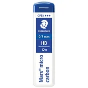MINA 0,7MM HB 1CEV MARS MICRO CARBON STAEDTLER 250 07-HB