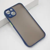 Maska Matte za iPhone 14 plava