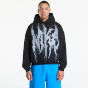 Mikina Nike Standard Issue Mens Brushed Pullover Basketball Hoodie Black/ White/ Pale Ivory XL