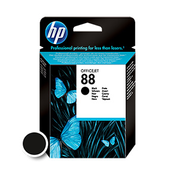 HP 88 Black Ink Cartridge Goes into the OfficeJet Pro K550  Series Printer (C9385AE)