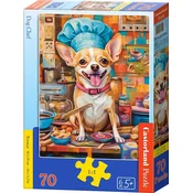 Castorland Puzzle Pes kuhar 70 kosov