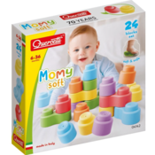 Quercetti Momy Soft kocke, 6-36 mesecev, 24/1