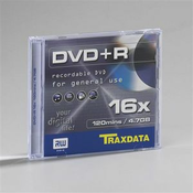 TRAXDATA DVD+R MEDIJ 16X BOX 1