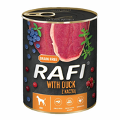 DNT Dolina Noteci Rafi Dog wet food with duck, blueberries and cranberries - 800g