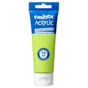 Akrilna barva 75 ml v svetlo zeleni barvi - Carioca