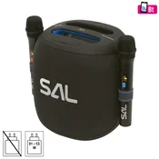 SAL Zvucnik bežicni sa mikrofonom,Boombox,Bluetooth,100W,IPX5 - PARCUBE