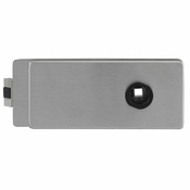 Ključavnica SOLIDO Studio SQUARE 508-UV-H, brez zakl., steklo 8-10 mm, inox
