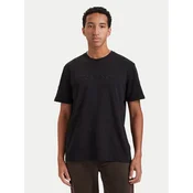 Calvin Klein Majica Interlock LV04LH804G Črna Regular Fit