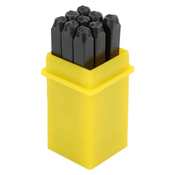 Jekleni žigi 6 mm - številke #0 - #8 JBM
