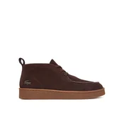 Lacoste Superge Chukka Suede 7-50SMA0028 Temno rjava