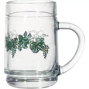 Stölzle-oberglas vrč za kuhano vino 280 ml z merico 1/4 l, dekor vino (6 kos)