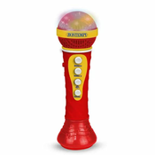 Bontempi: karaoke mikrofon z lučmi - rdeča