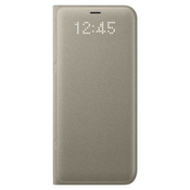 SAMSUNG preklopna torbica LED View Cover za Galaxy S8+-zlata (EF-NG955PFEGWW)