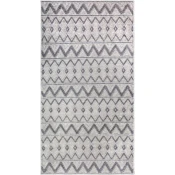 Siva pralna preproga 120x180 cm Zig Zag – Vitaus