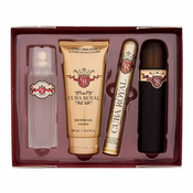 Cuba Royal darilni set toaletna voda 100 ml + vodica po britju 100 ml + gel za prhanje 200 ml + toaletna voda 35ml za moške