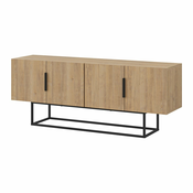 TV omarica v hrastovem dekorju 140x55 cm Titan – Marckeric
