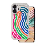 Snake silikonski ovitek za iPhone 17 6,3 - bež